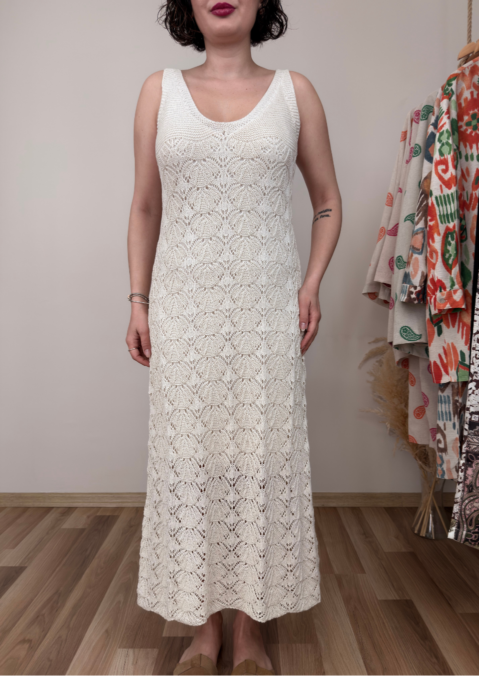 İnce Örgü Kumaş Elbise - Sartorial Clothing Co.