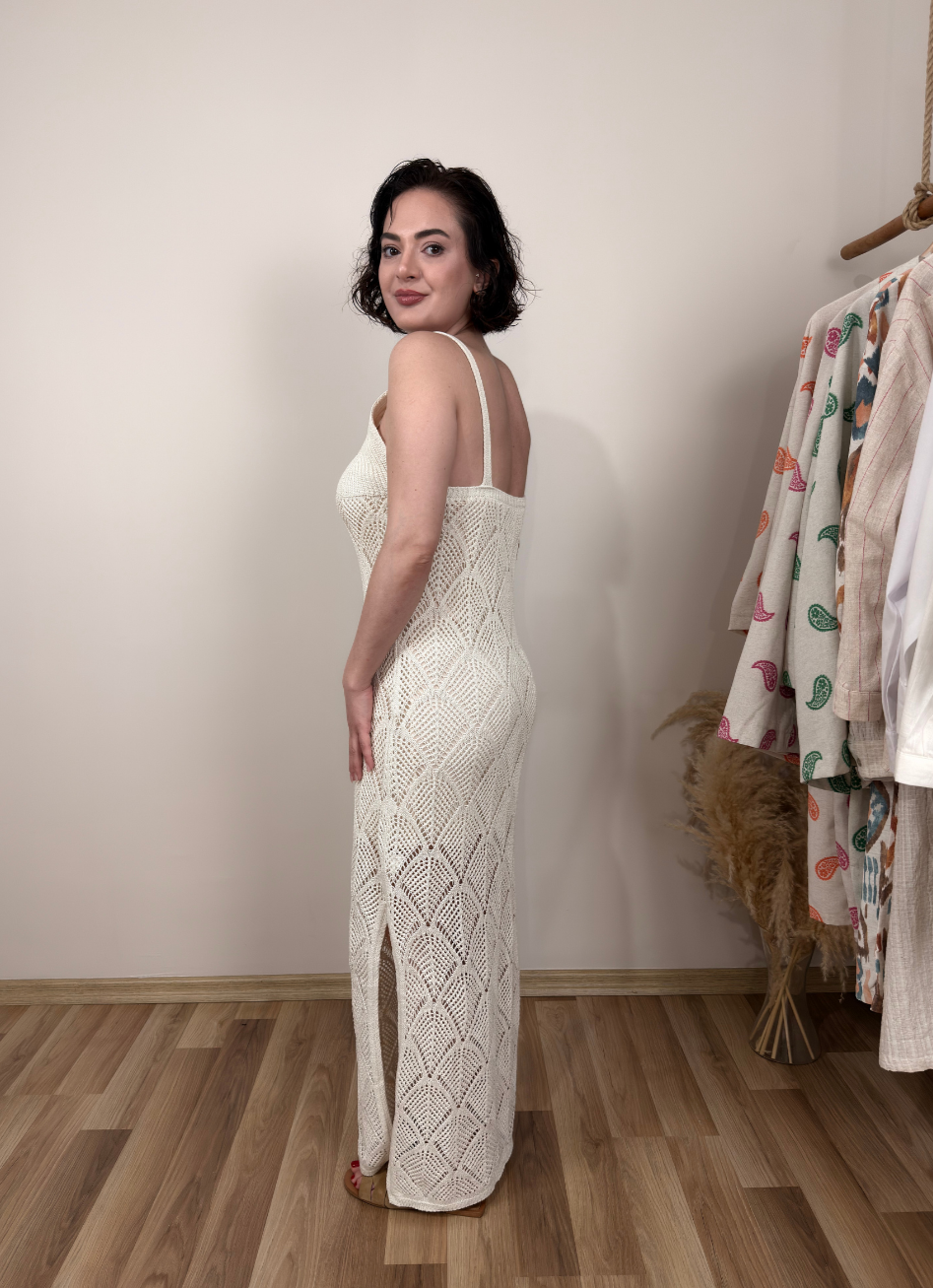 İnce Örgü Kumaş Elbise - Sartorial Clothing Co.