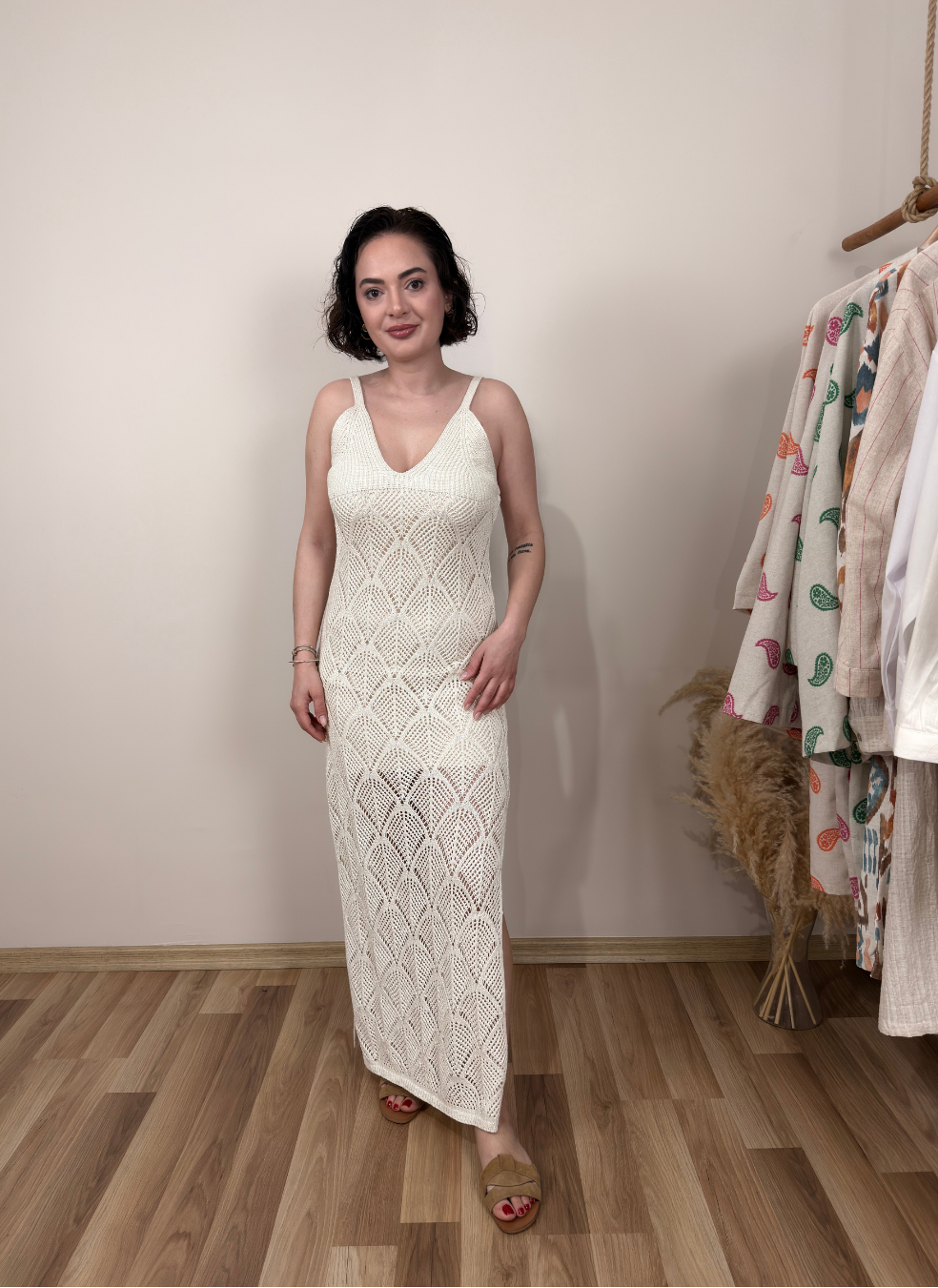İnce Örgü Kumaş Elbise - Sartorial Clothing Co.